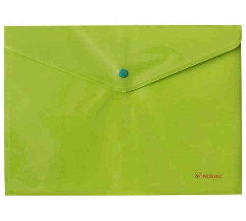 Папка с кнопкой, А4, РР 160мк "Neon', Ассорти,5106, NORMA