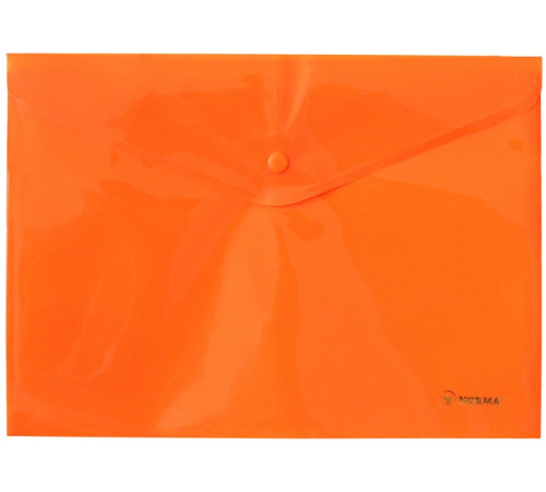Папка с кнопкой, А4, РР 160мк "Neon', Ассорти,5106, NORMA