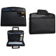 Папка с ручками, 6+2отд., 12отд. для CD, А4, 1000мкн PP, черн., 5080, SCHOLZ