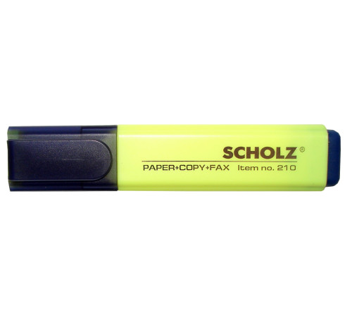 Текст маркер, 1-5мм, желтый 210 ​​scholz 10шт