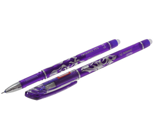 Ручка гелевая "пиши-стирай", 0.38мм, фиол., Erasable, 3177-07N, NORMA