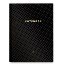 Деловая книга premium A5 96л.(клеточка в рамке) Серия "Black" (4 дизайна)