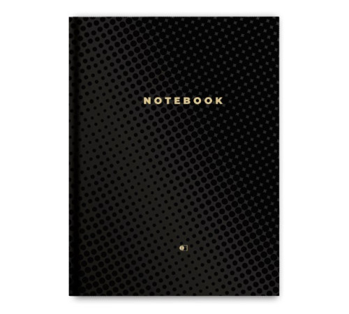 Деловая книга premium A5 96л.(клеточка в рамке) Серия "Black" (4 дизайна)