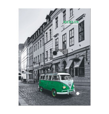 Деловая книга А4 96 л.(192 стр.), # обкл.тв., серия "City note", 4 вида, микс, кл.