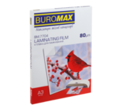 Пленка для ламинирования Buromax, 80мкм, A3 (303x426мм), 100 шт. (BM.7704)