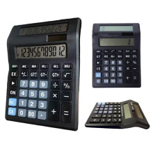 Калькулятор, KK-8122-12, 15,5*21см, 12-розрядний, на батарейцці,  878-15, Імп