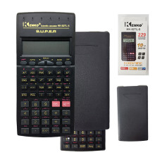 Калькулятор інженерний, з висувною кришкою, KK-82TL-5, 8,5*16,5см, на батарейках, 878-20, Імп