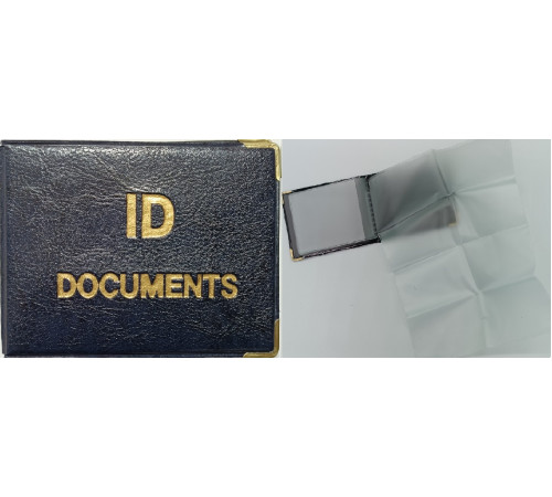 Документ Кожзам ID горизонтальная с блоком
