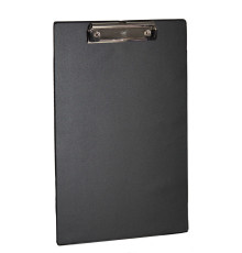 Планшет с клипом, А4, PVC, черн., 4-257-09, 4Office