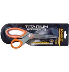 Ножницы, 20см, TITANIUM, усиленные прорезиненные ручки, 4261, SCHOLZ