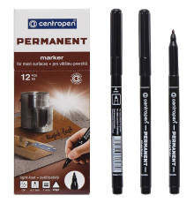 Маркер Permanent 2536 черный, Centropen