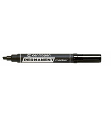 Маркер Permanent 8576 клиновидный черный, Centropen