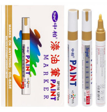 Маркер-краска "Paint Marker ZP-1501/Пент Маркер"/золотой./(12шт.*12уп.*12бл./ящ)