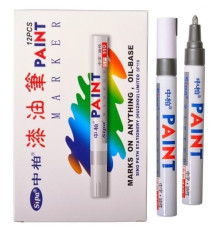 Маркер-краска "Paint Marker ZP-1501/Пент Маркер"/серебро/(12шт.*12уп.*12бл./ящ)