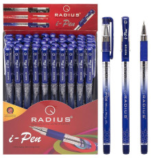 Ручка "I Pen" RADIUS диспенсер 50 штук, синяя 500184
