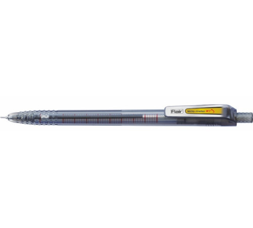 Ручка Flair масляная 1311 черная автоматическая Writometer RT ball 10км.