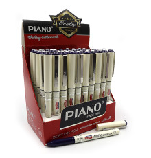 Ручка масло "Piano" "White" синяя RU PS-308