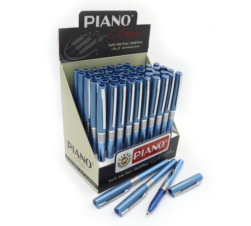 Ручка шарик. масло "Piano" син. 50шт/этик PT-263