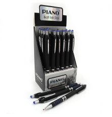 Ручка шариковая автомат "Piano" 0,7мм, синяя, 24шт/этик.PB-165