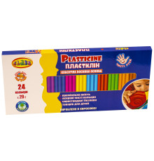 Пластилин "Чистые руки MAXI" 24цв.*20гр, ECO, 7661С, CLASS