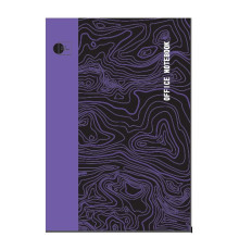 Ділова книга А4 96 арк.(192 стор.),лінія,обкл.тверда,серія "Office notebook",4 вида,мікс лін.