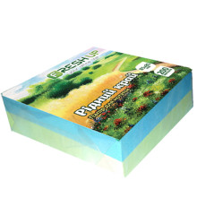 Блок бумаги для заметок 85х85мм 200 л клееный Родной Край Fresh Up 0550