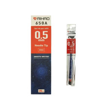 Стрижень гелевий "650 Aihao", 0,5 мм,синій